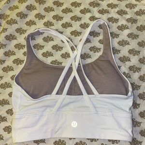 Lululemon Athletica White Sports Bra